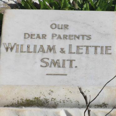 SMIT William &amp; Lettie 