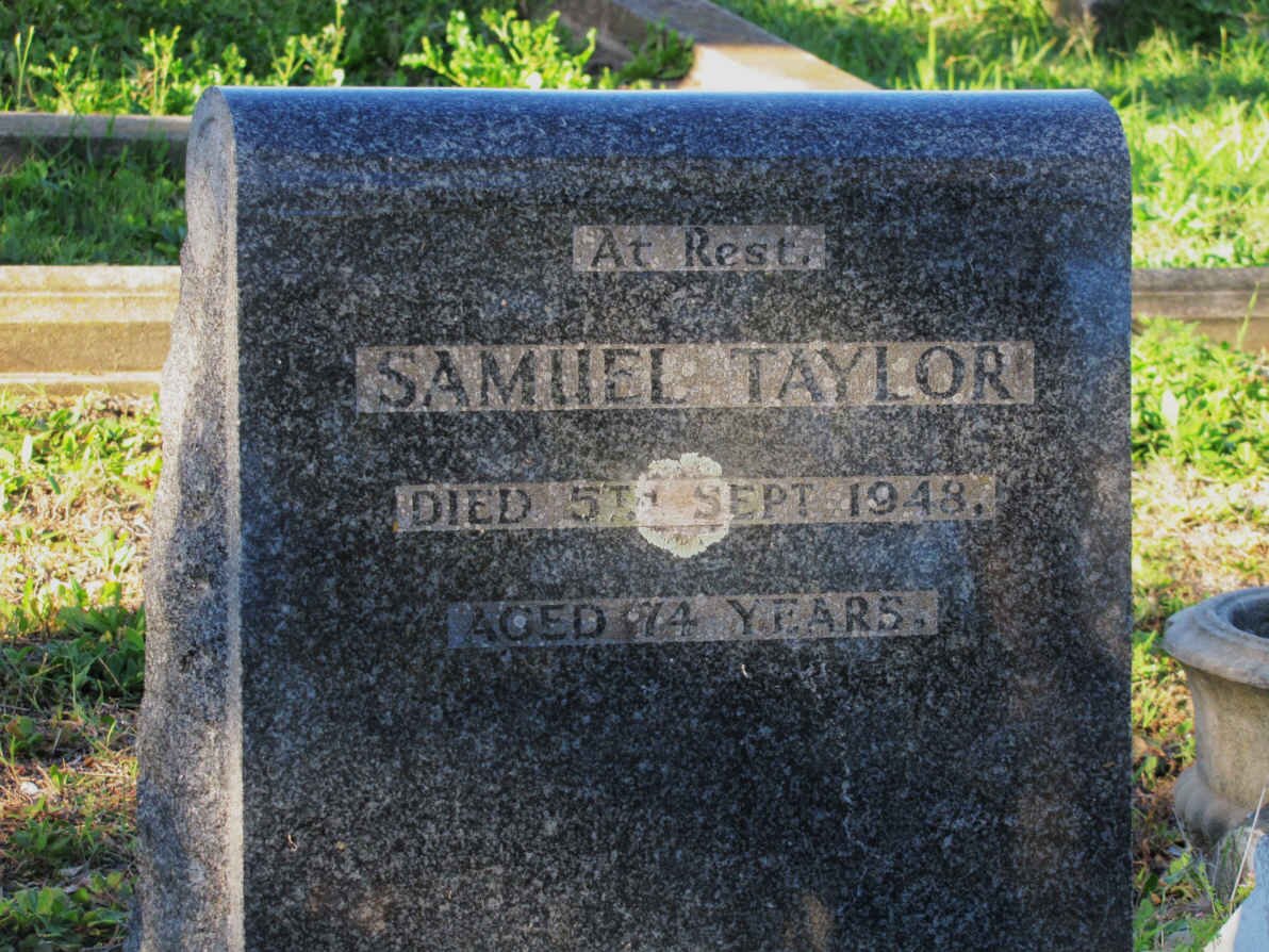 TAYLOR Samuel -1948