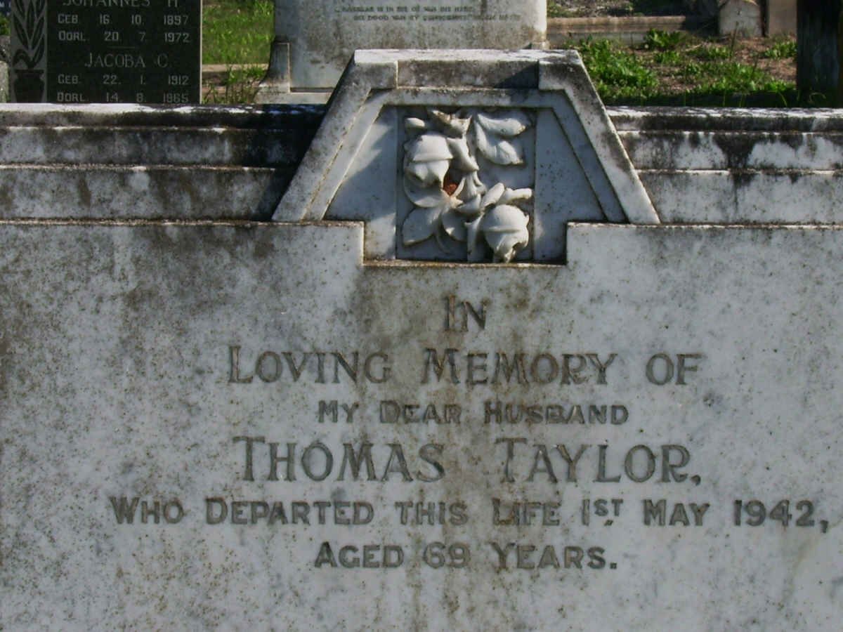 TAYLOR Thomas -1942