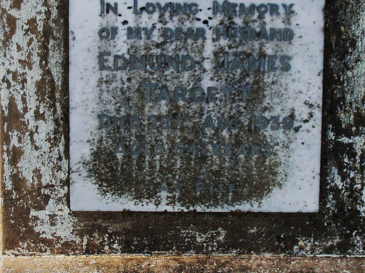 TARGETT Edmund James -1939