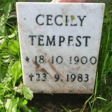 TEMPEST Cecily 1900-1983