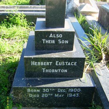 THORNTON Herbert Eustace 1900-1943