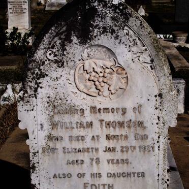 THOMSON William -1921 :: THOMSON Edith