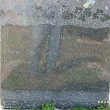 THORP George Carrington -1936 &amp; Edna Constance -1954