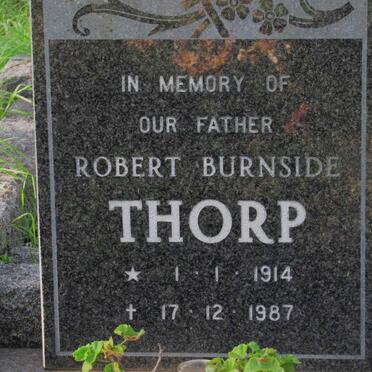THORP Robert Burnside 1914-1987