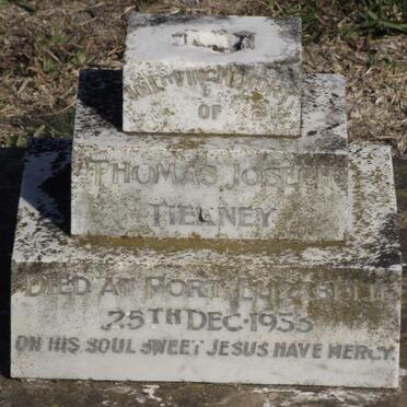 TIERNEY Thomas Joseph -1933