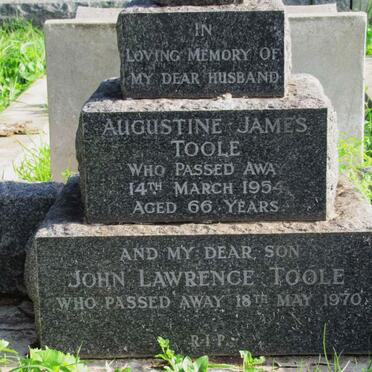 TOOLE Augustine James -1954 :: TOOLE John Lawrence -1970