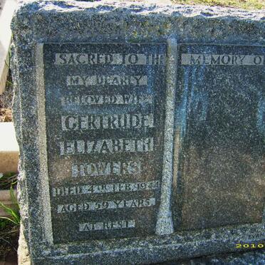 TOWERS Gertrude Elizabeth -1944