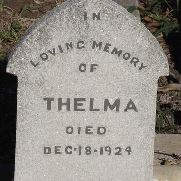 ? Thelma -1924
