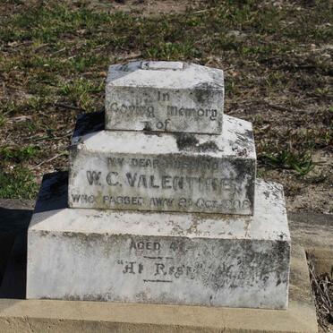 VALENTINE W.C. -1908