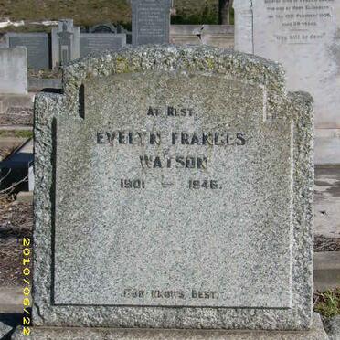 WATSON Evelyn Frances 1901-1946