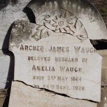 WAUCH Archer James 1864-1920