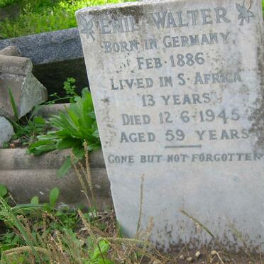 WALTER Emil 1886-1945