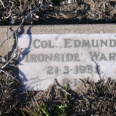 WARD Edmund Ironside 1935 