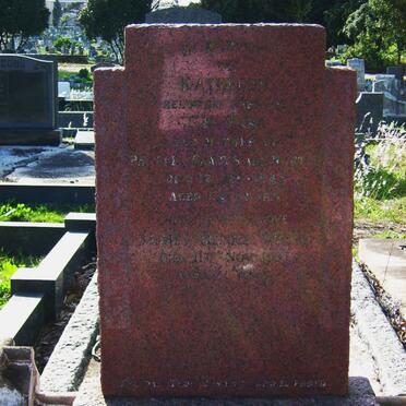 WARD James Henry &amp; Kathleen