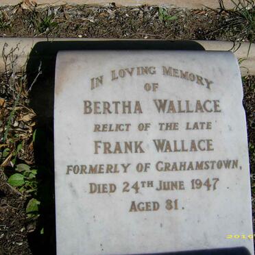 WALLACE Bertha -1947