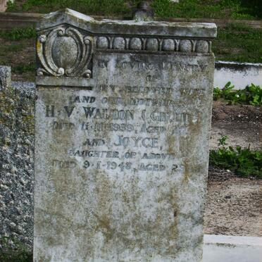 WALTON H.V. -1939 :: WALTON Joyce -1948