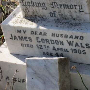 WALSH James Gordon -1905