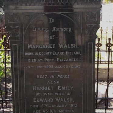 WALSH Margaret -1909 :: WALSH Harriet Emily -1913