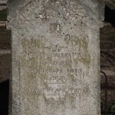 WARD Maria Magdalena -1915