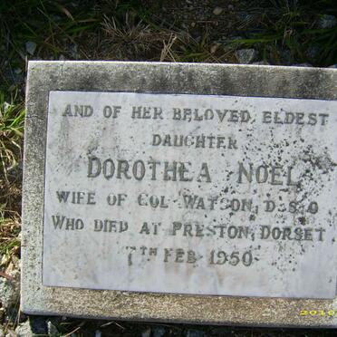 WATSON Dorothea Noel  -1950