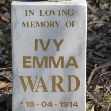 WARD Ivy Emma 1914-1998