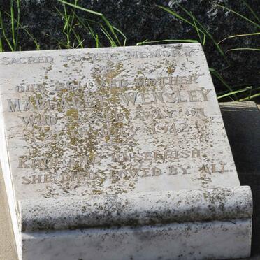 WENSLEY Margaret -1942