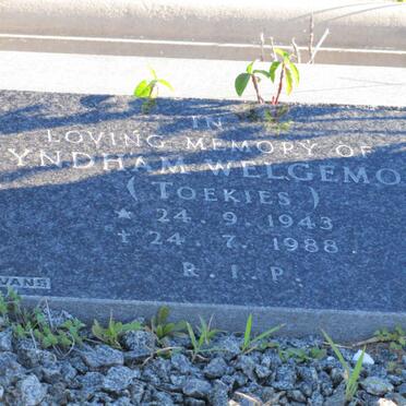 WELGEMOED Wyndham 1943-1988