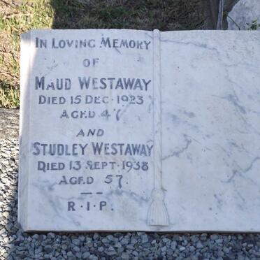 WESTAWAY Studley -1938 &amp; Maud -1923