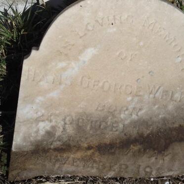 WELKOM Hans George 1894-1927