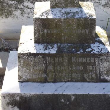 KINNERSLEY Albert Henry 1875-1924