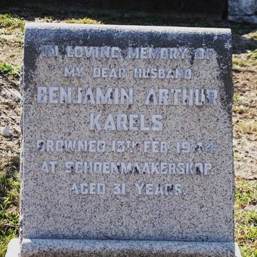 KARELS Benjamin Arthur -1944