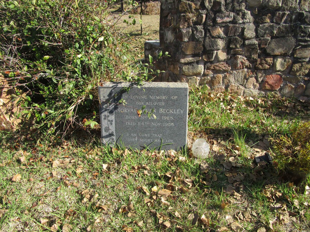 BECKLEY Norval Owen 1925-1956