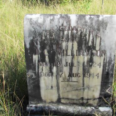 WILLIAMSON Jacob C. 1924-1944