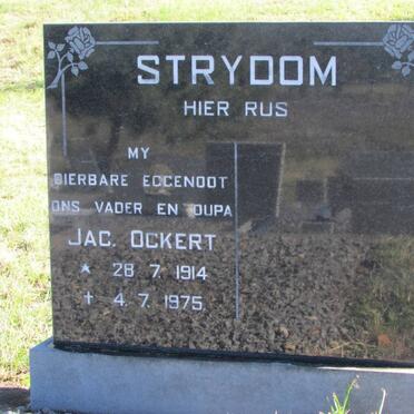 STRYDOM Jac. Ockert 1914-1975