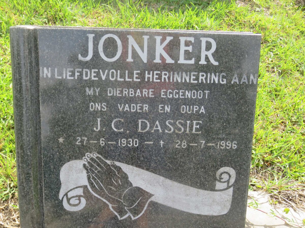 JONKER J.C. 1930-1996