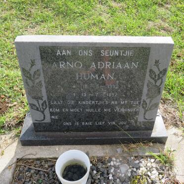 HUMAN  Arno Adriaan 1992-1992