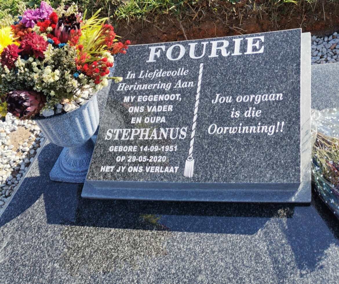 FOURIE Stephanus 1951-2020