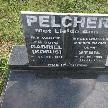 PELCHER Gabriel 1937- &amp; Sybil 1939-2007