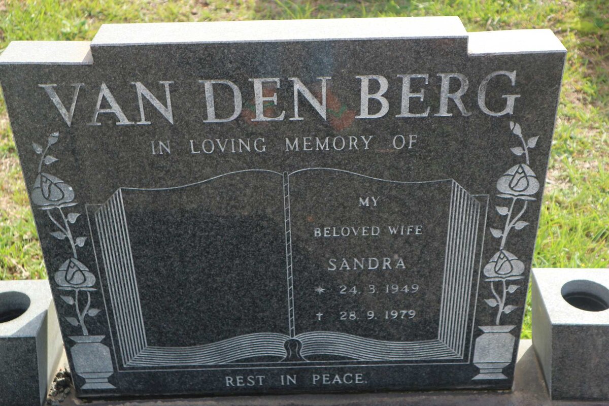 BERG Sandra, van den 1949-1979