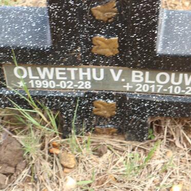BLOUW Olwethu V. 1990-2017
