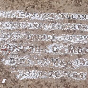 MGCOYI Joseph G. -1934