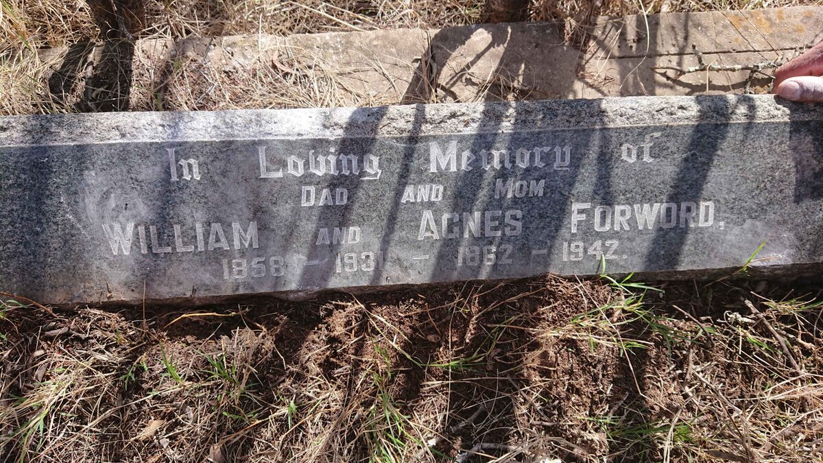 FORWORD William 1858-1931 &amp; Agnes 1862-1942
