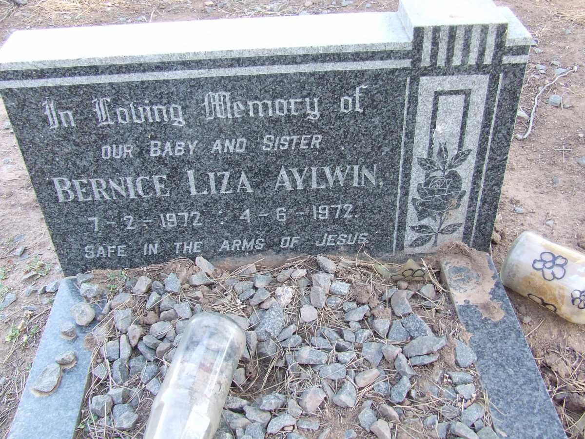 AYLWIN Bernice Liza 1972-1972