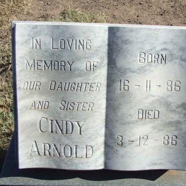 ARNOLD Cindy 1986-1986