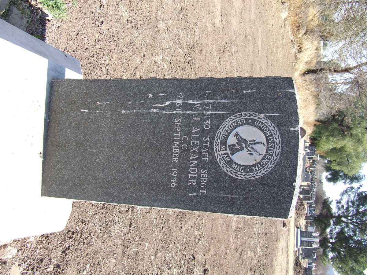 ALEXANDER W.J. -1946