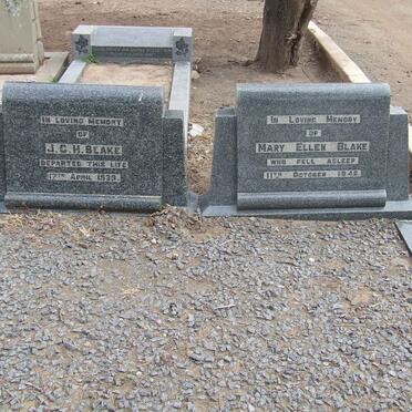 BLAKE J.C.H. -1939 &amp; Mary Ellen -1949