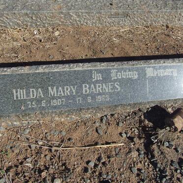 BARNES Hilda Mary 1907-1963