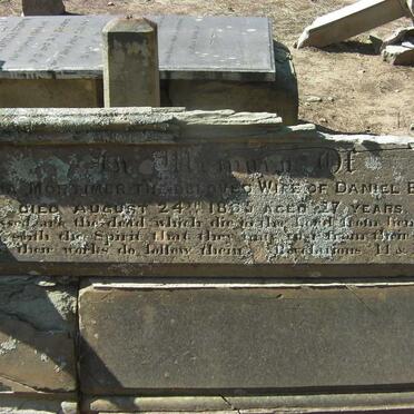 BRADFIELD Sophia Mortimer -1865