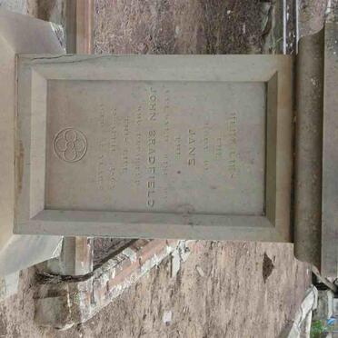 BRADFIELD Jane -1862